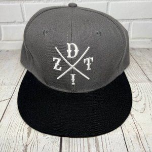 LA Los Angeles Dissizit! Never Sleep Hat Snapback Cap Gray‎ Black Men